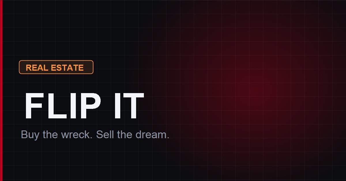 Flip It - a free house-flipping browser game by StupidGames