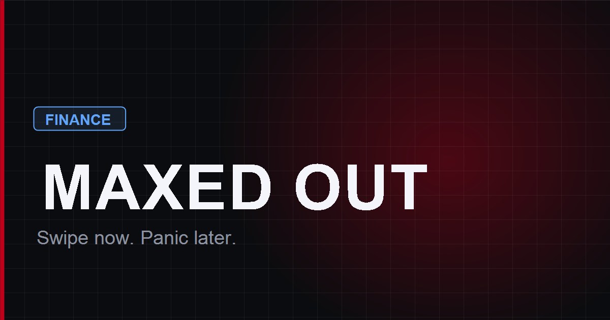 Maxed Out - a free browser game by StupidGames